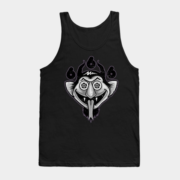 Demonic Old Cartoons - Count Tank Top by GeekMachine